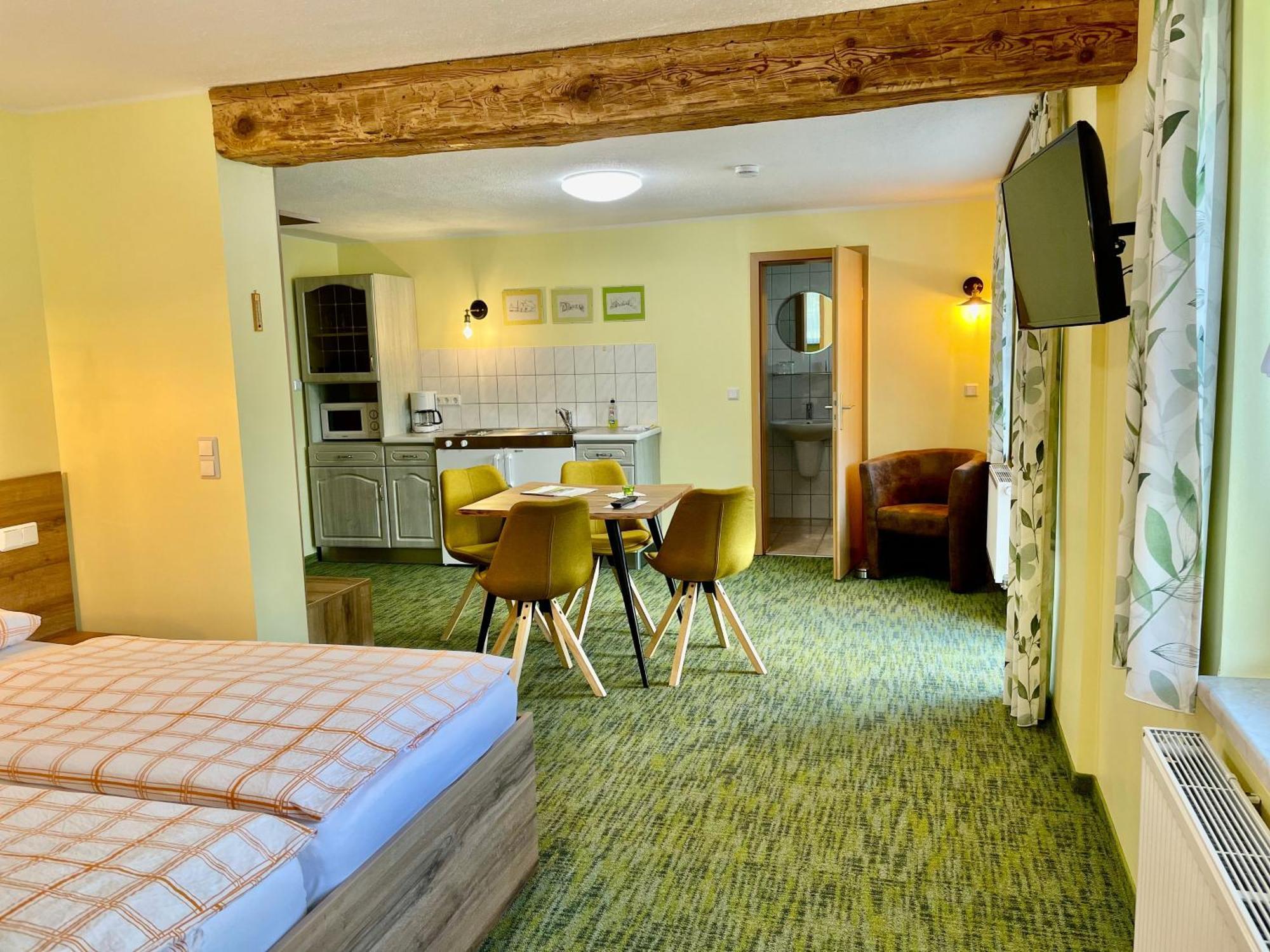 Landhaus Brodack Alt Zauche Esterno foto